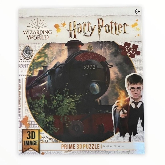 Harry Potter Premium Image 3D 500 Piece Hogwarts Express Puzzle NEW - Picture 1 of 5